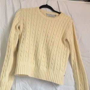 Yellow Tommy Hilfiger Sweater